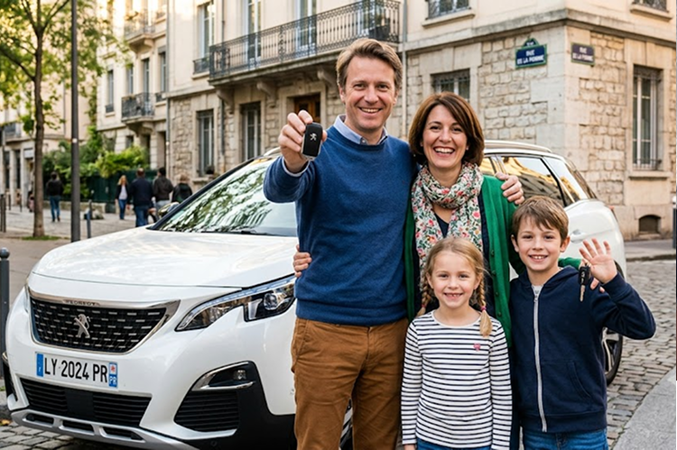 Une famille d'enseignants à Lyon