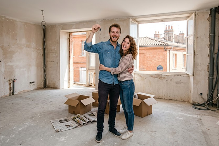 Un jeune couple de Toulouse